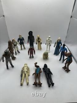 Lot of 15 Star Wars Action Figures Vintage 1980-1983 Kenner Original