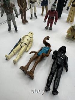 Lot of 15 Star Wars Action Figures Vintage 1980-1983 Kenner Original
