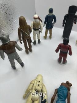 Lot of 15 Star Wars Action Figures Vintage 1980-1983 Kenner Original