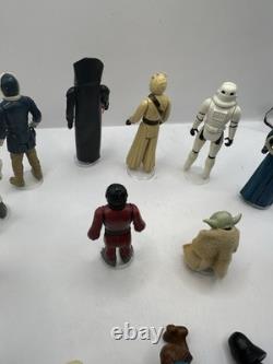 Lot of 15 Star Wars Action Figures Vintage 1980-1983 Kenner Original