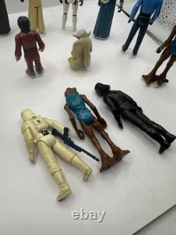 Lot of 15 Star Wars Action Figures Vintage 1980-1983 Kenner Original