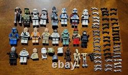 Lot of Lego Star Wars Minifigs and Parts