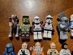 Lot of Lego Star Wars Minifigs and Parts