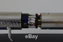 Luke ANH IV Vintage Graflex 3 cell flash lightsaber with Crystal Chassis FX saber