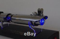 Luke ANH IV Vintage Graflex 3 cell flash lightsaber with Crystal Chassis FX saber