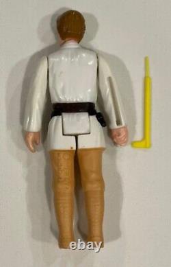 Luke Skywalker-Brown Hair Vintage 1977 Star Wars Kenner 100% complete (SW-41)