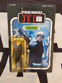 Luke Skywalker Jedi Knight 1983 STAR WARS Vintage Original w Card Back & Bubble