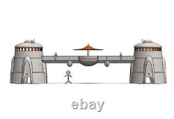 Mos Espa Grand Arena Over Bridge Diorama For 3.75in (118) Figures (Large)
