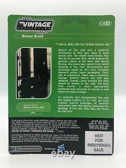 Mouse Droid VC67 STAR WARS Vintage Collection VC Revenge Jedi SDCC UNPUNCHED