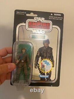 New Rare Vhtf Star Wars Vintage 2010 Luke Skywalker Bespin Foil Vc04 Minor Wr