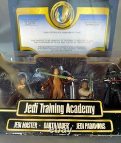 New Sealed Hasbro Star Wars JEDI TRAINING ACADEMY + Vintage Disneyland Diploma