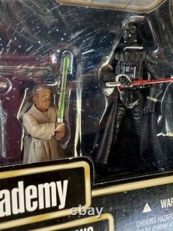 New Sealed Hasbro Star Wars JEDI TRAINING ACADEMY + Vintage Disneyland Diploma