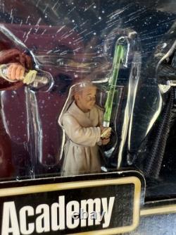 New Sealed Hasbro Star Wars JEDI TRAINING ACADEMY + Vintage Disneyland Diploma