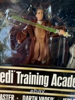 New Sealed Hasbro Star Wars JEDI TRAINING ACADEMY + Vintage Disneyland Diploma