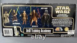 New Sealed Hasbro Star Wars JEDI TRAINING ACADEMY + Vintage Disneyland Diploma