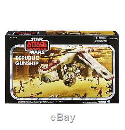 New Star Wars Attack of the Clones Republic Gunship Vintage Collection Limited