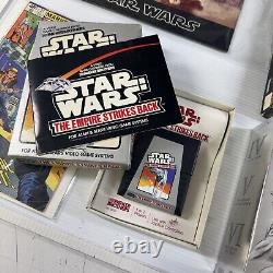 Nice Vintage STAR WARS COLLECTION Very Random YOU GET IT ALL Game Atari Books+++