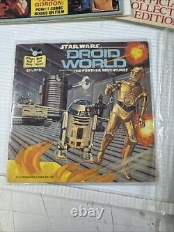 Nice Vintage STAR WARS COLLECTION Very Random YOU GET IT ALL Game Atari Books+++