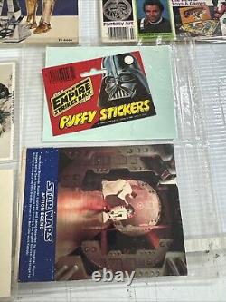 Nice Vintage STAR WARS COLLECTION Very Random YOU GET IT ALL Game Atari Books+++