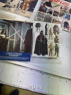 Nice Vintage STAR WARS COLLECTION Very Random YOU GET IT ALL Game Atari Books+++