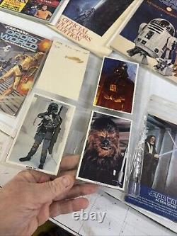Nice Vintage STAR WARS COLLECTION Very Random YOU GET IT ALL Game Atari Books+++