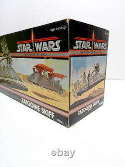 Nm Potf Tattooine Skiff Vehicle Misb Sealed Vintage Kenner Star Wars 1977 1985