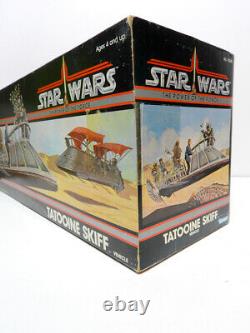 Nm Potf Tattooine Skiff Vehicle Misb Sealed Vintage Kenner Star Wars 1977 1985