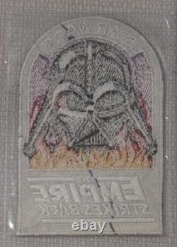 Original Star Wars ESB Darth Vader Flames Cast Crew Patch Norway Finse Vintage