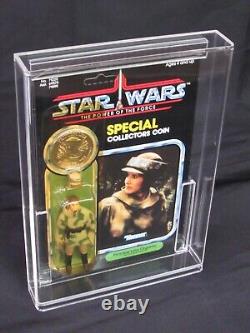 Princess Leia Poncho 1984 Star Wars Vintage POTF with Coin Sealed MOC PL40 Read