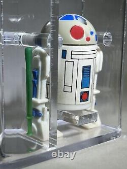 R2-D2 AFA 80 NM Loose 1985 Kenner Vintage Star Wars Animated DROIDS TV Cartoon