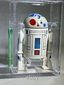 R2-D2 AFA 80 NM Loose 1985 Kenner Vintage Star Wars Animated DROIDS TV Cartoon