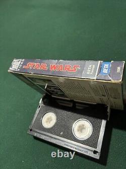 RARE BOX 1982 Vintage Star Wars Beta Betamax Tape CBS Big Box Matching Serial
