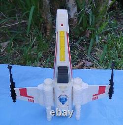 RARE PATENT-NUMBERED Vintage Star Wars 1978 X-Wing Fighter Kenner