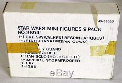 RARE! Vintage Kenner Star Wars Loose ESB Figure Mailer Pack 9 Figures in Seal