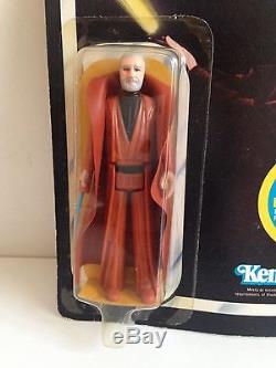 RARE Vintage Kenner Star Wars ROTJ 48 Back Obi Wan Kenobi MOC UP Carded 1983