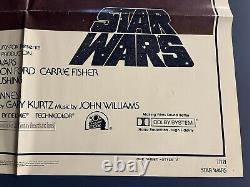 RARE! Vintage Original 1977 STAR WARS IV Movie Poster 27 X 41 Style A US 1S