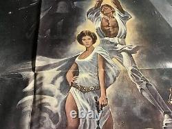 RARE! Vintage Original 1977 STAR WARS IV Movie Poster 27 X 41 Style A US 1S