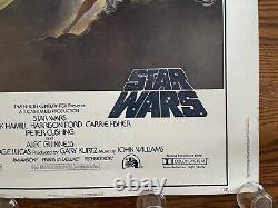 RARE! Vintage Original 1977 STAR WARS IV Movie Poster 30 X 40 Style A