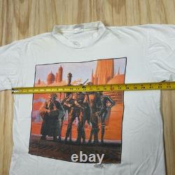 RARE Vintage Star Wars Bounty Hunters by Ralph Mcquarrie T Shirt Size Large 1995