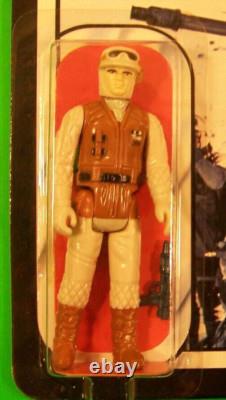 READ! Vintage Star Wars Rebel Soldier Hoth 32 back carded POP Missing. #8-A