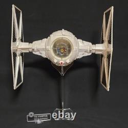 RESTORED! Vintage Star Wars TIE Fighter Fresh stickers, all original parts