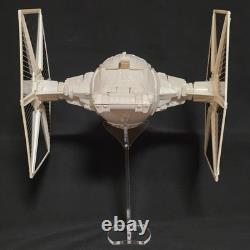 RESTORED! Vintage Star Wars TIE Fighter Fresh stickers, all original parts