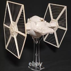 RESTORED! Vintage Star Wars TIE Fighter Fresh stickers, all original parts