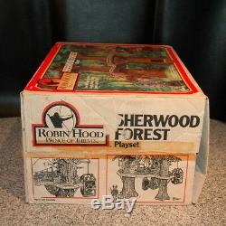 ROBIN HOOD Prince of Thieves SHERWOOD FOREST Vintage Kenner EWOK PLAYSET BOX'91