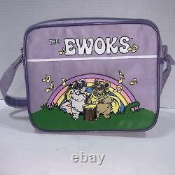 Rare 1983 Lucasfilms Wicket and Kneesaa Ewok Vtg Star Wars Shoulder Bag Purse