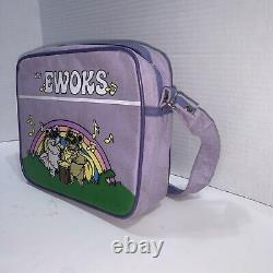 Rare 1983 Lucasfilms Wicket and Kneesaa Ewok Vtg Star Wars Shoulder Bag Purse