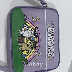 Rare 1983 Lucasfilms Wicket and Kneesaa Ewok Vtg Star Wars Shoulder Bag Purse