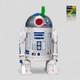 Rare Glasslite R2d2? Original Saber Custom Sticker Star Wars Vintage Figure