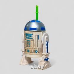 Rare Glasslite R2d2? Original Sticker And Saber Star Wars Vintage Figure