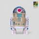 Rare Glasslite R2d2? Star Wars Vintage Figure Brazil 80s